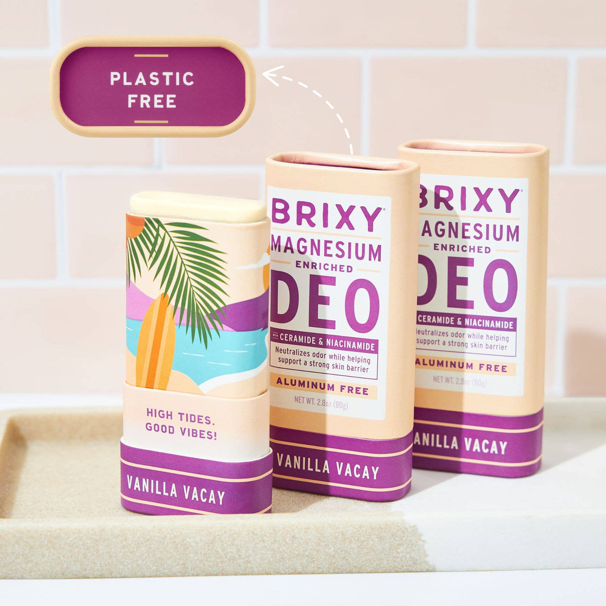 Aluminum Free Deodorant-Vanilla Vacay