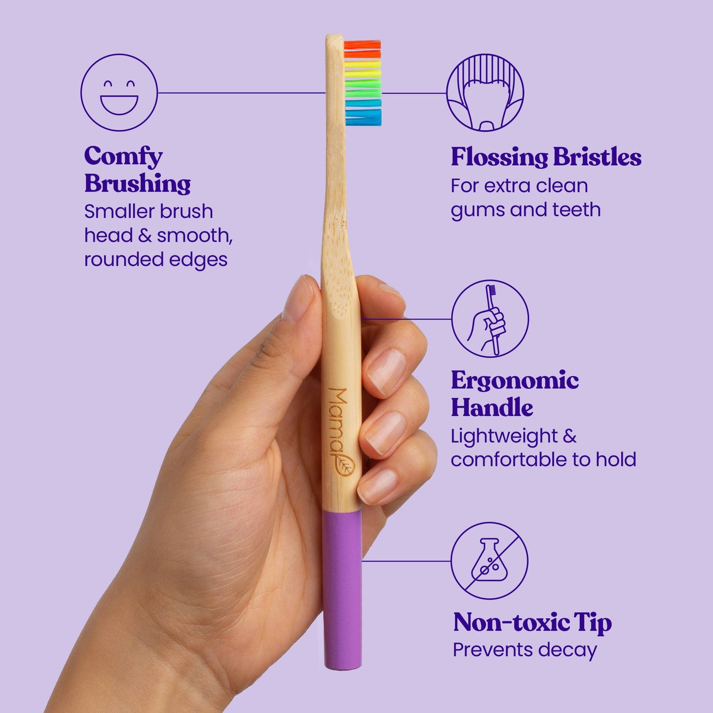Bamboo Toothbrush for a Cause: LGBTQ Equality (Medium)