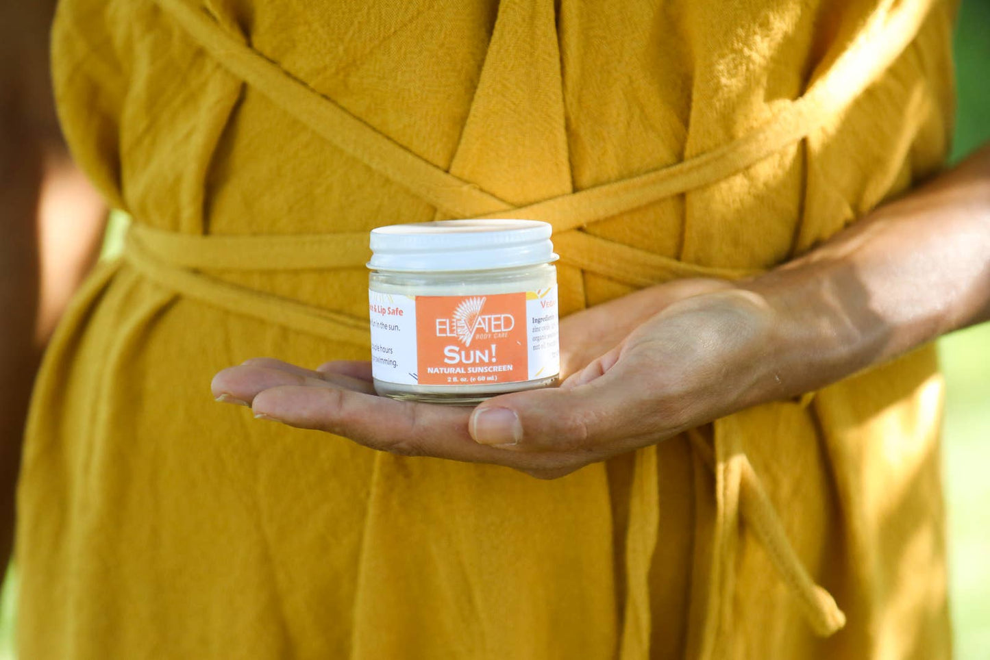 ELEVATED - Natural Zinc Sunscreen - Glass Jar