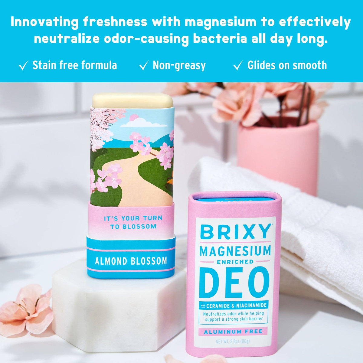 Aluminum Free Deodorant-Almond