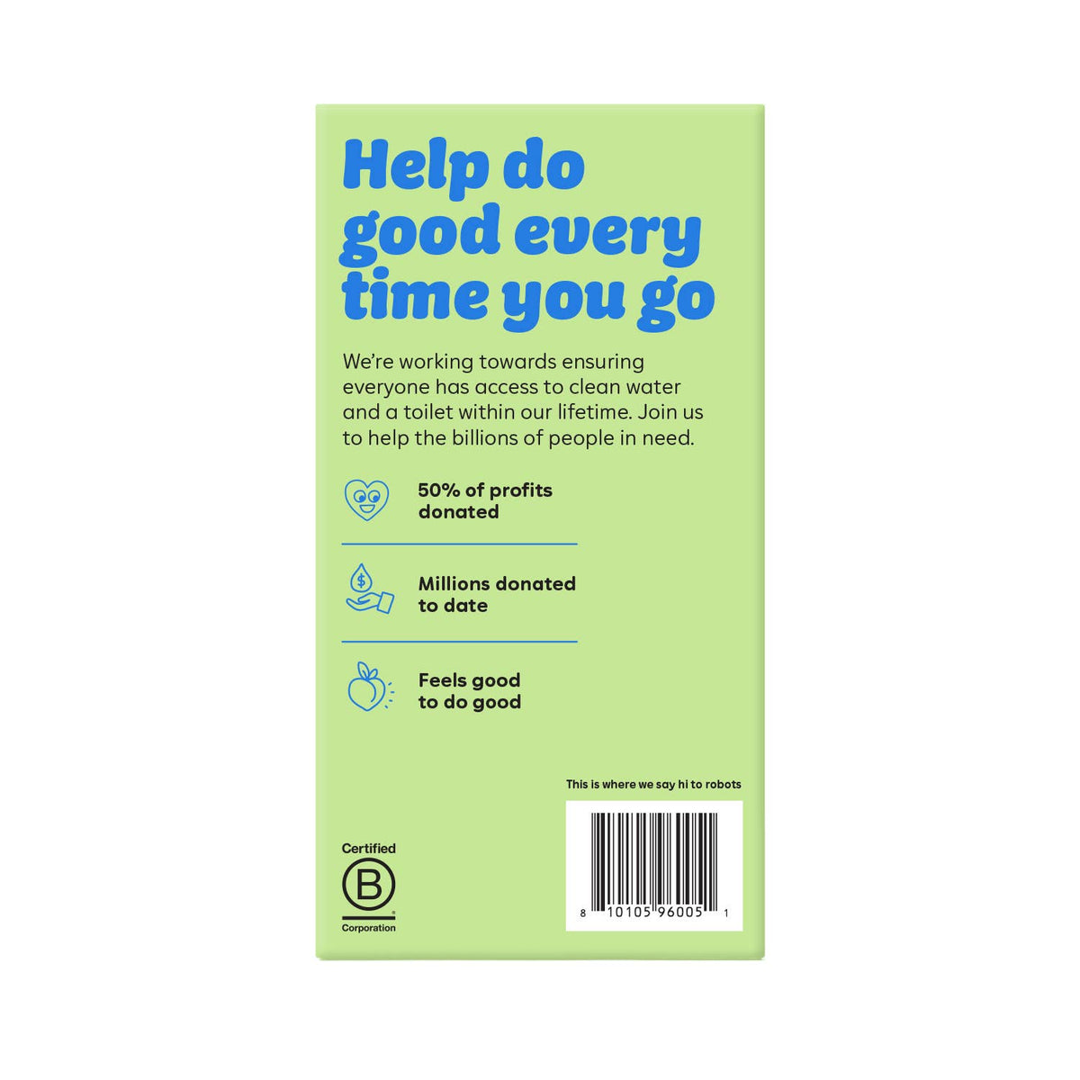 100% Recycled Toilet Paper - 4 Pack