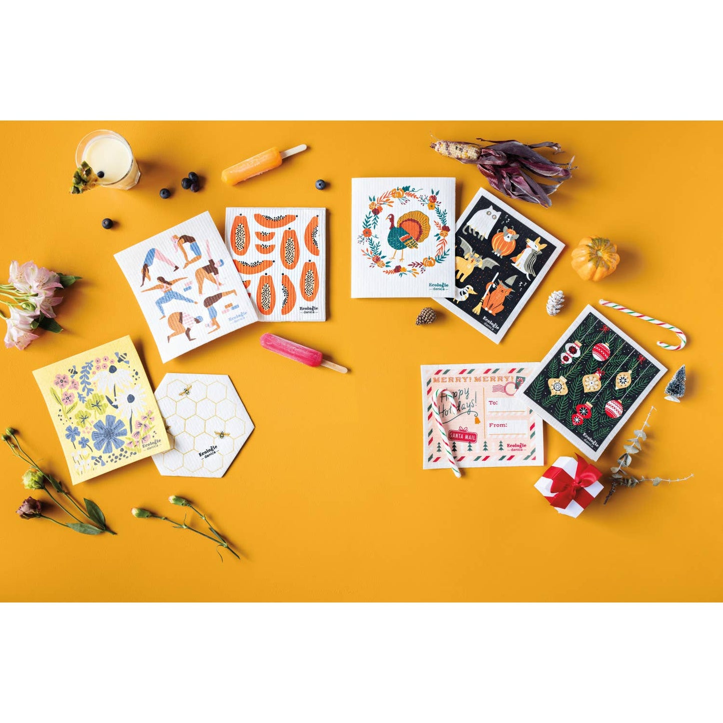 Eco Dishcloth - Yoga