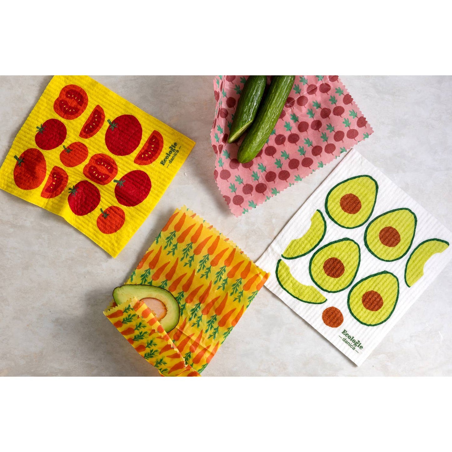 Eco Dishcloth - Avocados