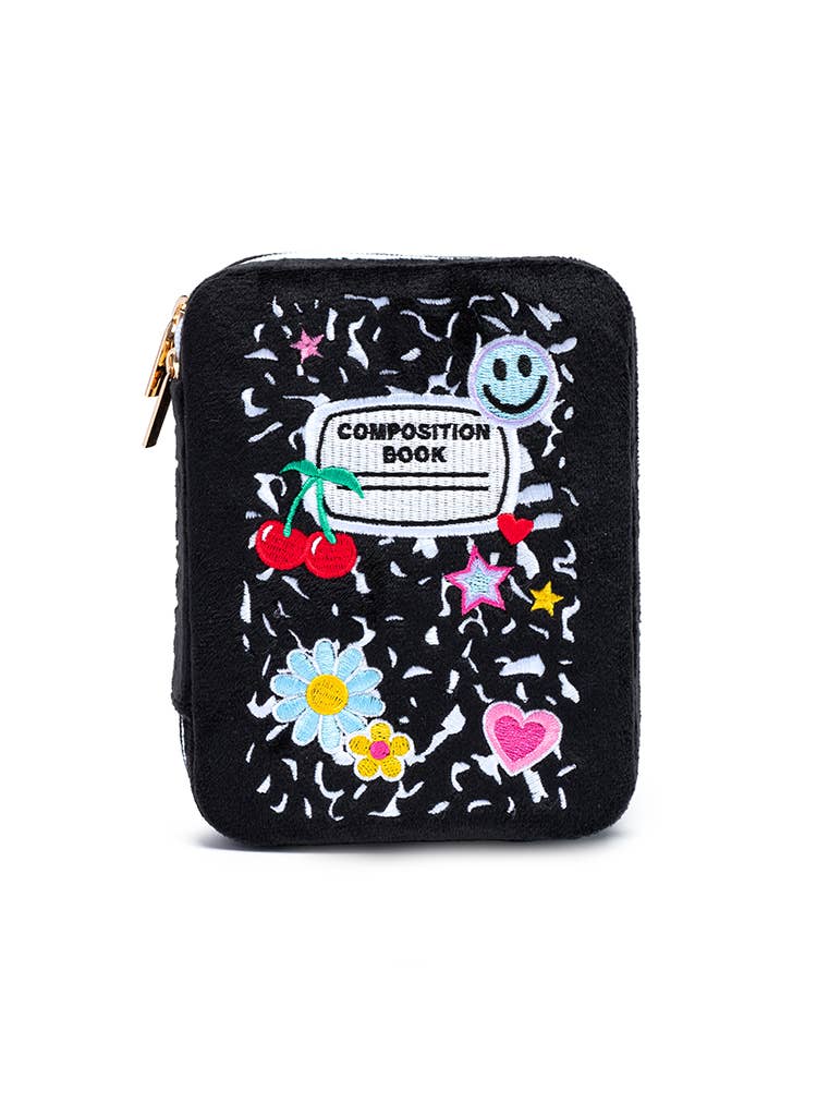 Jewelry Case / Organizer - "Composition Notebook"