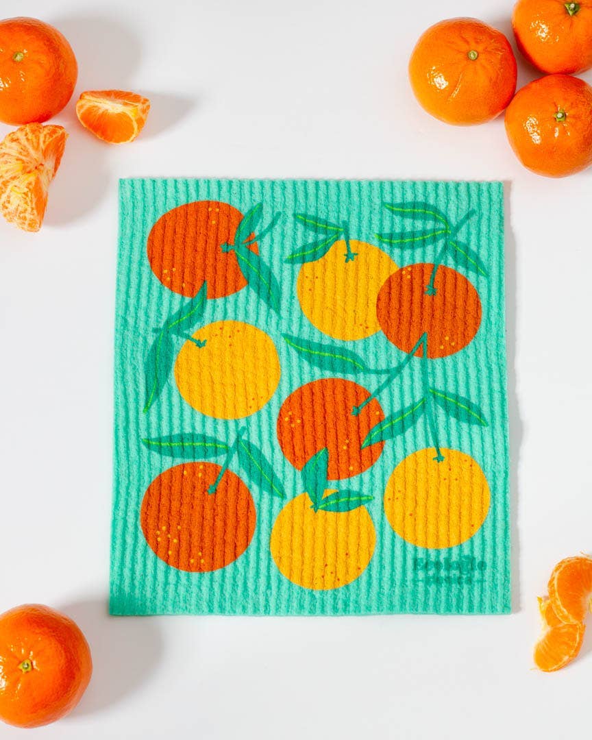 Eco Dishcloth - Oranges