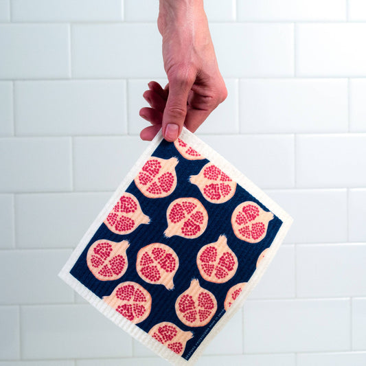Eco Dishcloth - Pomegranates