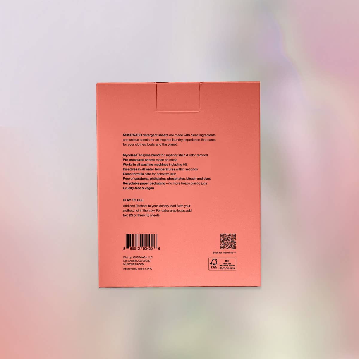 Laundry Detergent Sheets — MOSS: Bright, Botanical, Purifying