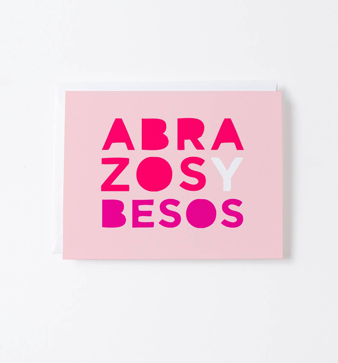 Abrazos y Besos Greeting Card