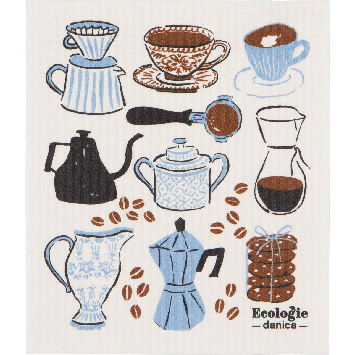 Eco Dishcloth - Coffee Break