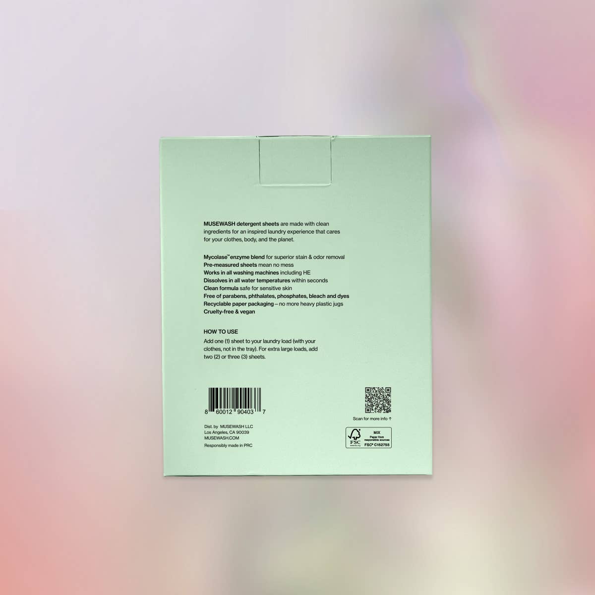 Laundry Detergent Sheets — MOSS: Bright, Botanical, Purifying