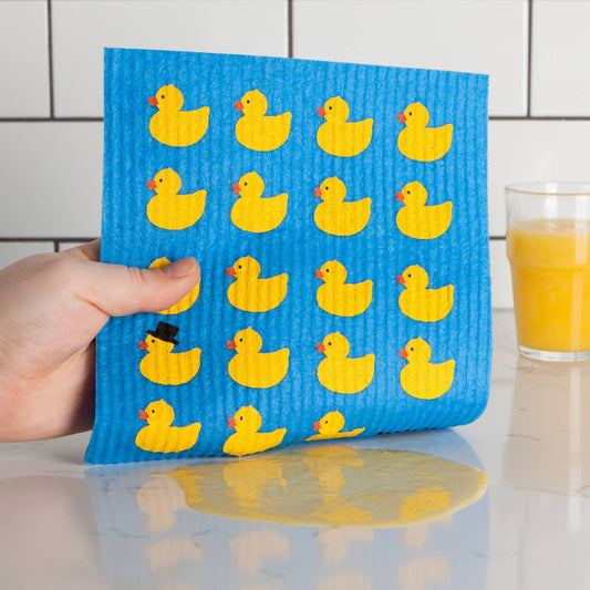 Eco Dishcloth - Rubber Duckies