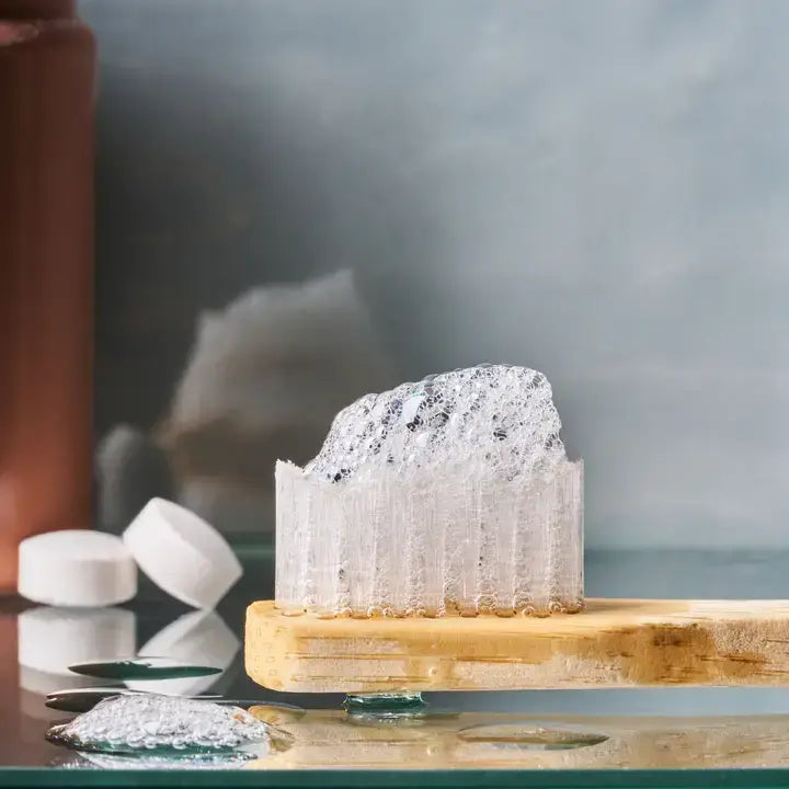 Fluoride-Free Toothpaste Tablets - Charcoal Mint