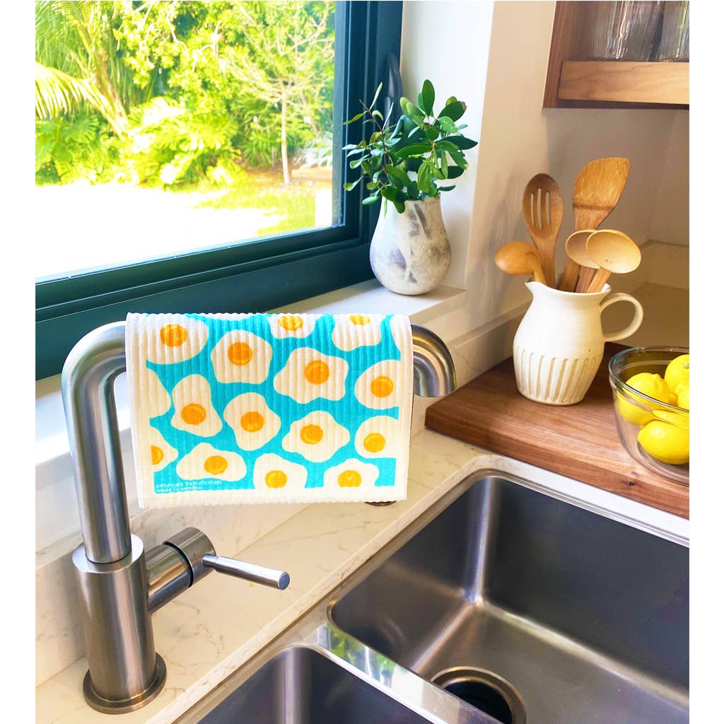 Eco Dishcloth - Eggs