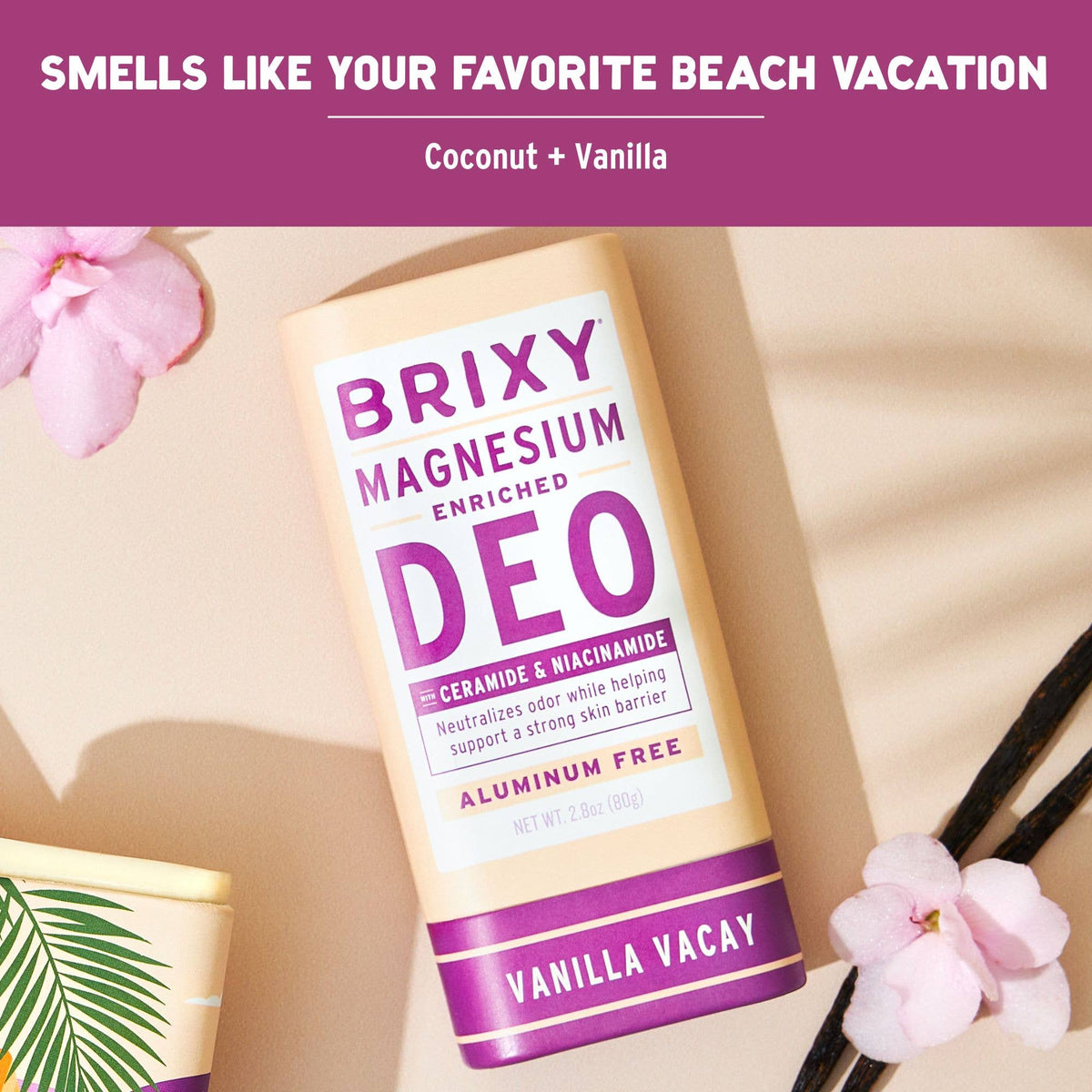 Aluminum Free Deodorant-Vanilla Vacay