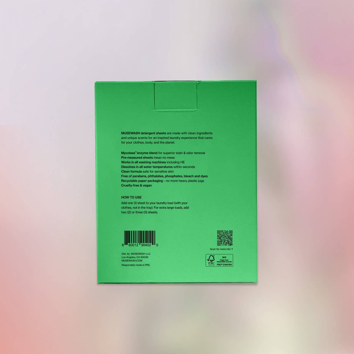 Laundry Detergent Sheets — MOSS: Bright, Botanical, Purifying