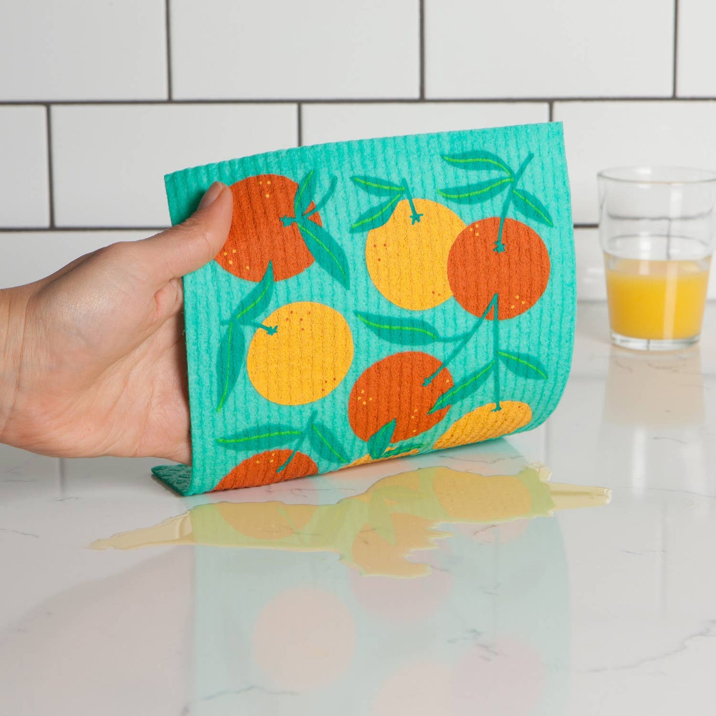 Eco Dishcloth - Oranges