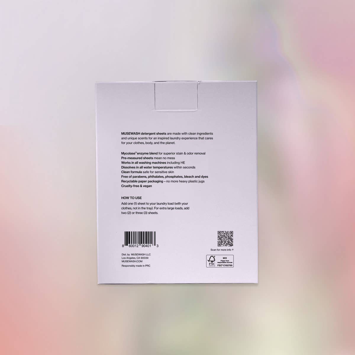 Laundry Detergent Sheets — MOSS: Bright, Botanical, Purifying