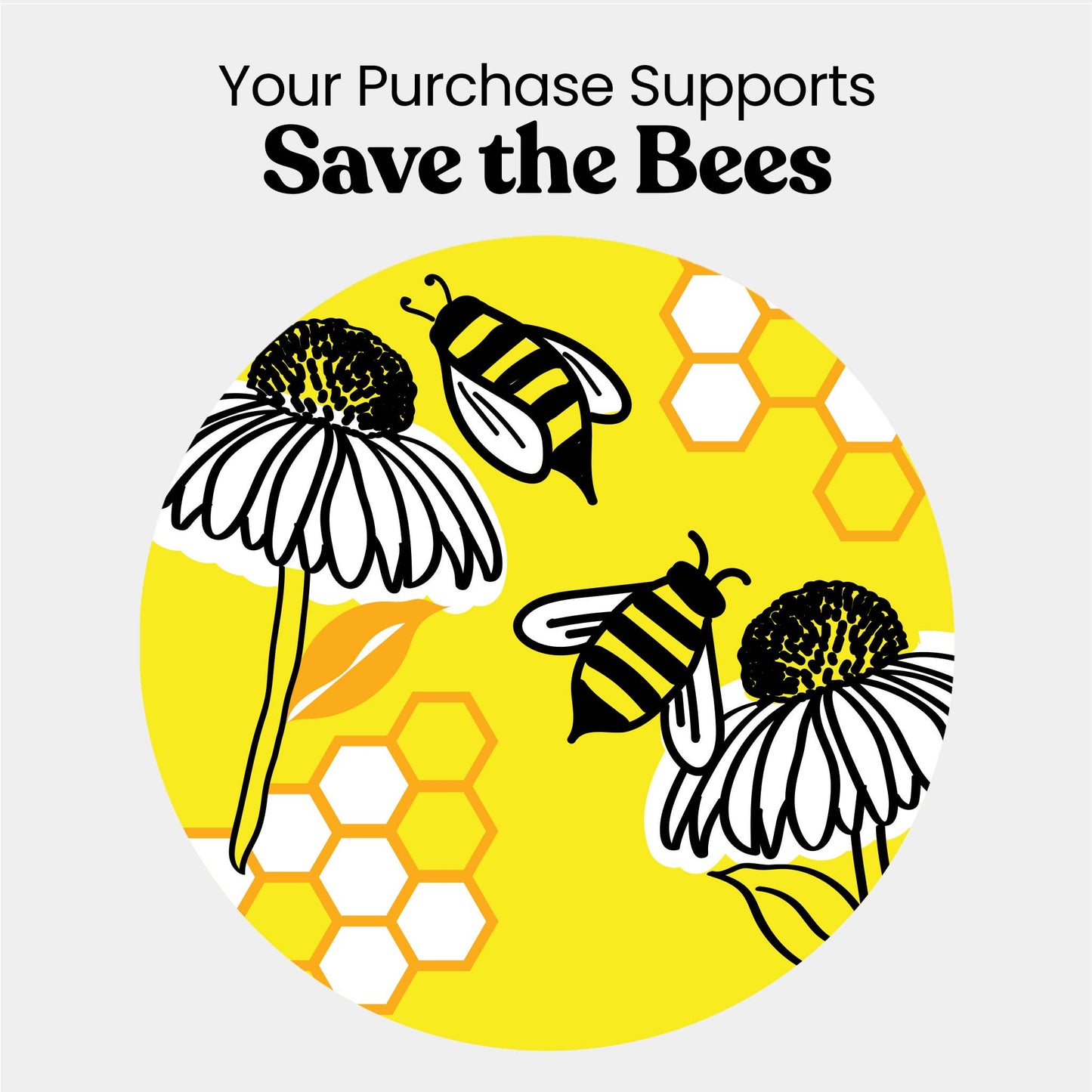 Bamboo Toothbrushes for a Cause: Save The Bees (Soft)