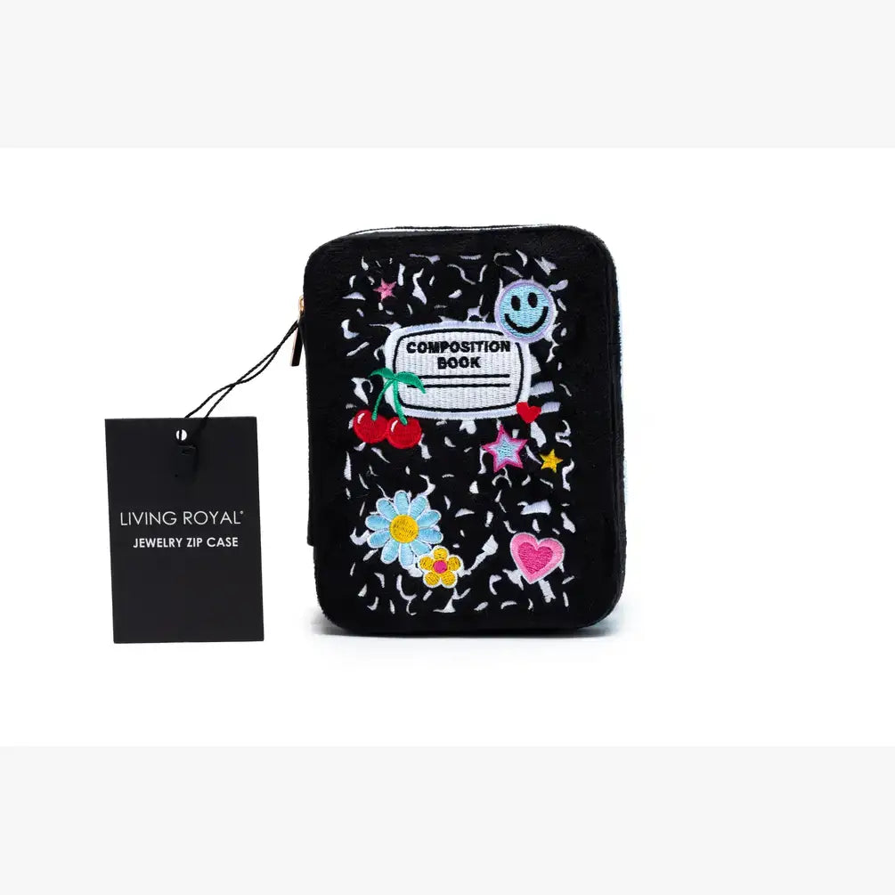 Jewelry Case / Organizer - "Composition Notebook"