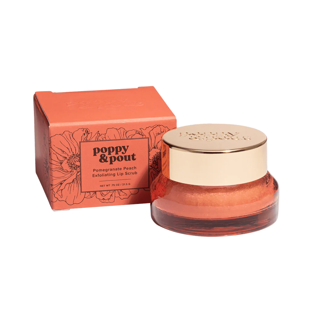 Lip Scrub, Pomegranate Peach
