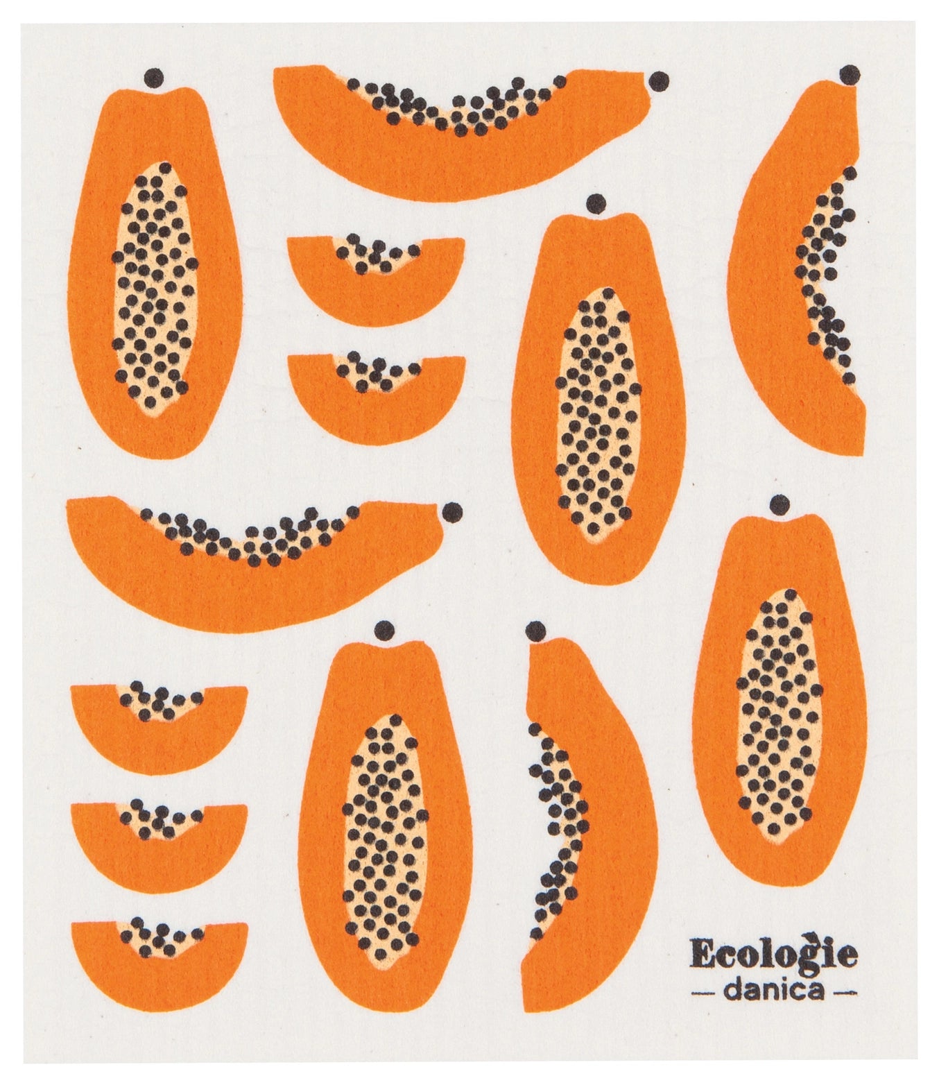 Eco Dishcloth - Papayas
