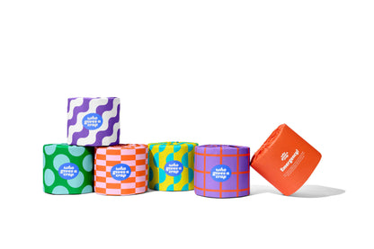 100% Recycled Toilet Paper - Single Roll