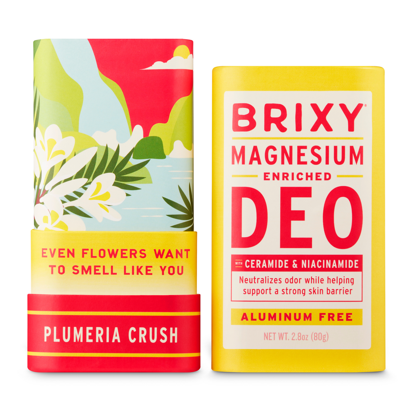 Aluminum Free Deodorant-Plumeria