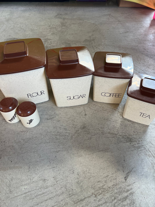Brown Container Kitchen Set