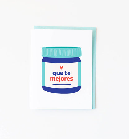 "Que Te Mejores" Spanish Get Well Card