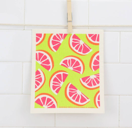 Eco Dishcloth - Pink Grapefruit