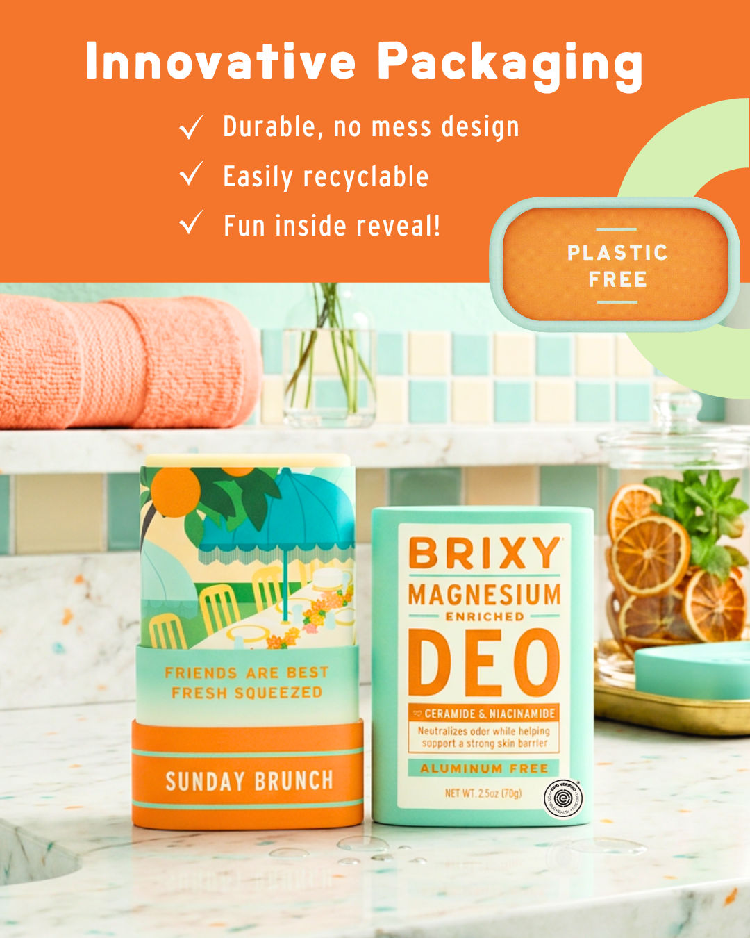 Magnesium Enriched Deo - Sunday Brunch