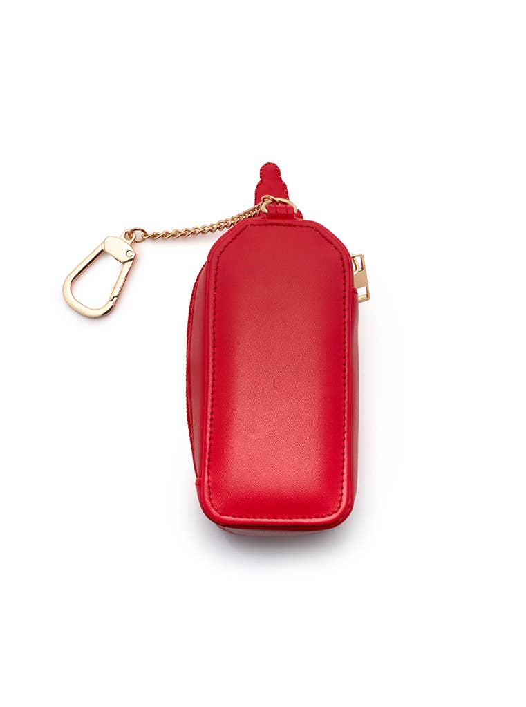 2-in-1 Bag Charm & Reusable Shopping Bag - "Hot Sauce" Bottle
