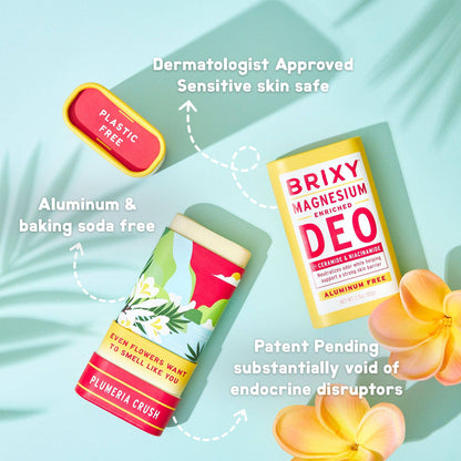Aluminum Free Deodorant-Plumeria