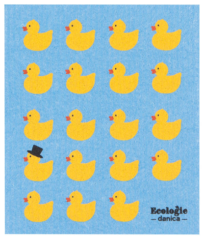 Eco Dishcloth - Rubber Duckies