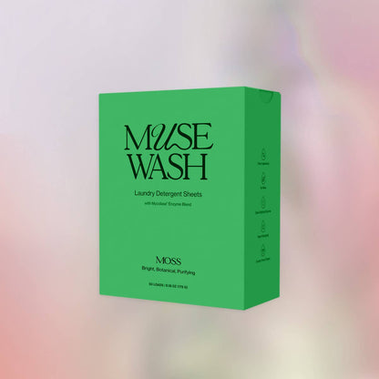 Laundry Detergent Sheets — MOSS: Bright, Botanical, Purifying
