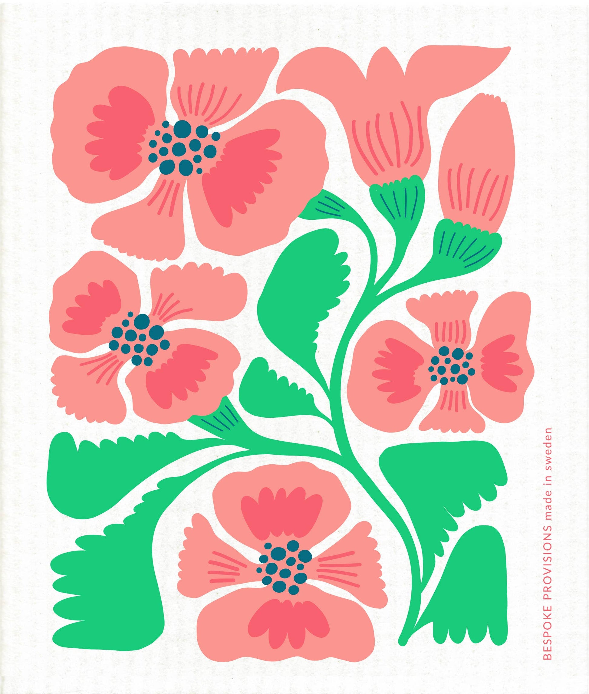 Eco Dishcloth - Hibiscus