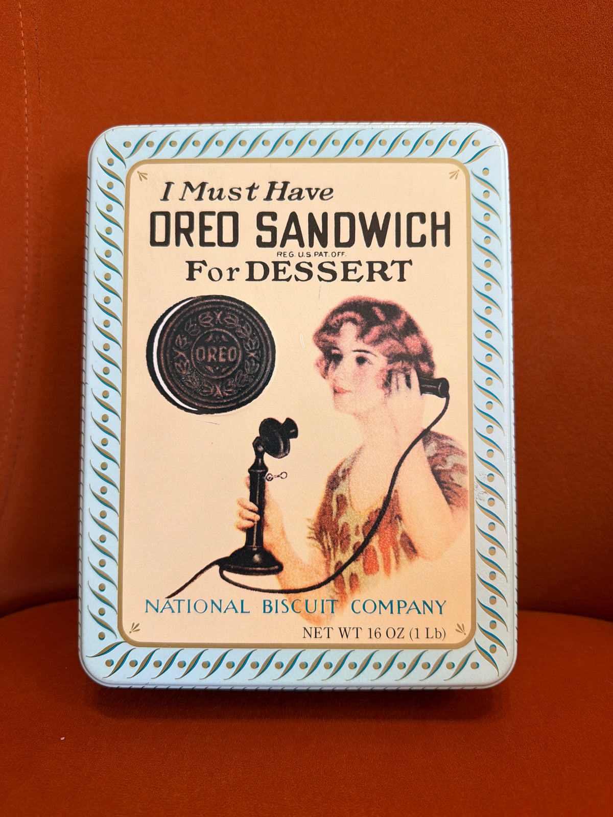 Vintage Oreo Cookie Tin