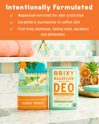 Magnesium Enriched Deo - Sunday Brunch