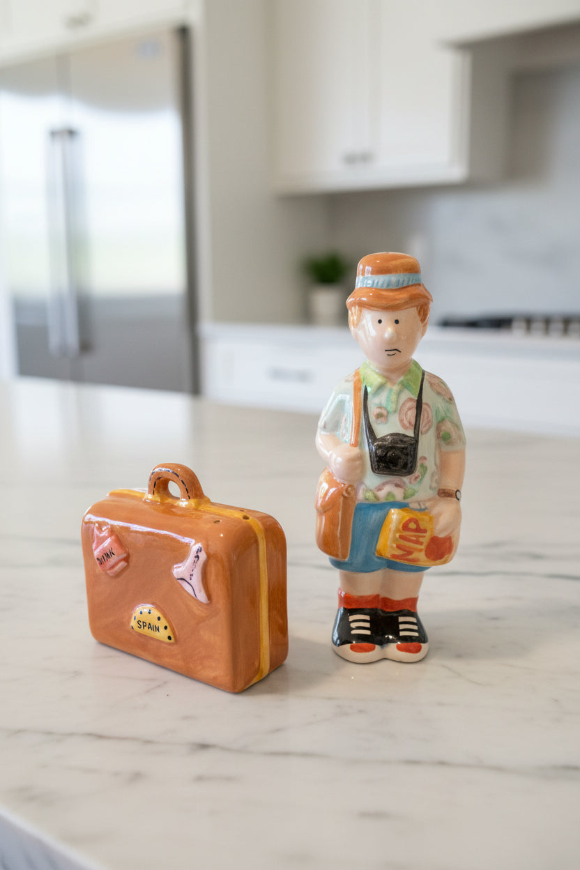 Tourist Salt & Pepper Shaker