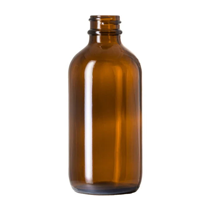4 oz Amber Glass Bottle