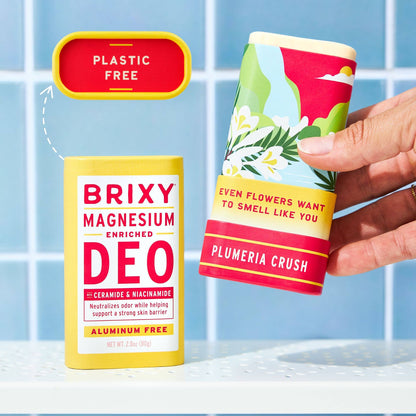 Aluminum Free Deodorant-Plumeria