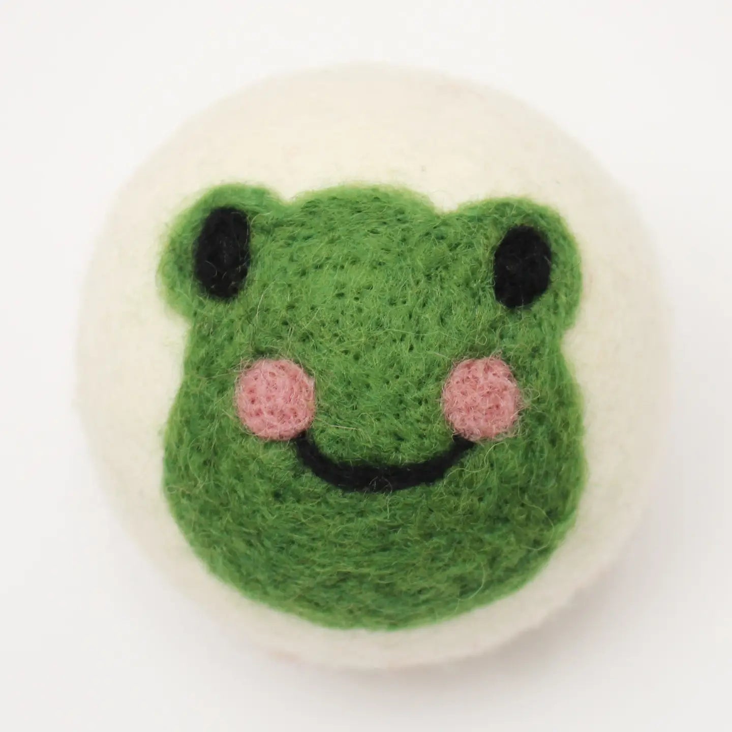 Wool Dryer Balls Frog