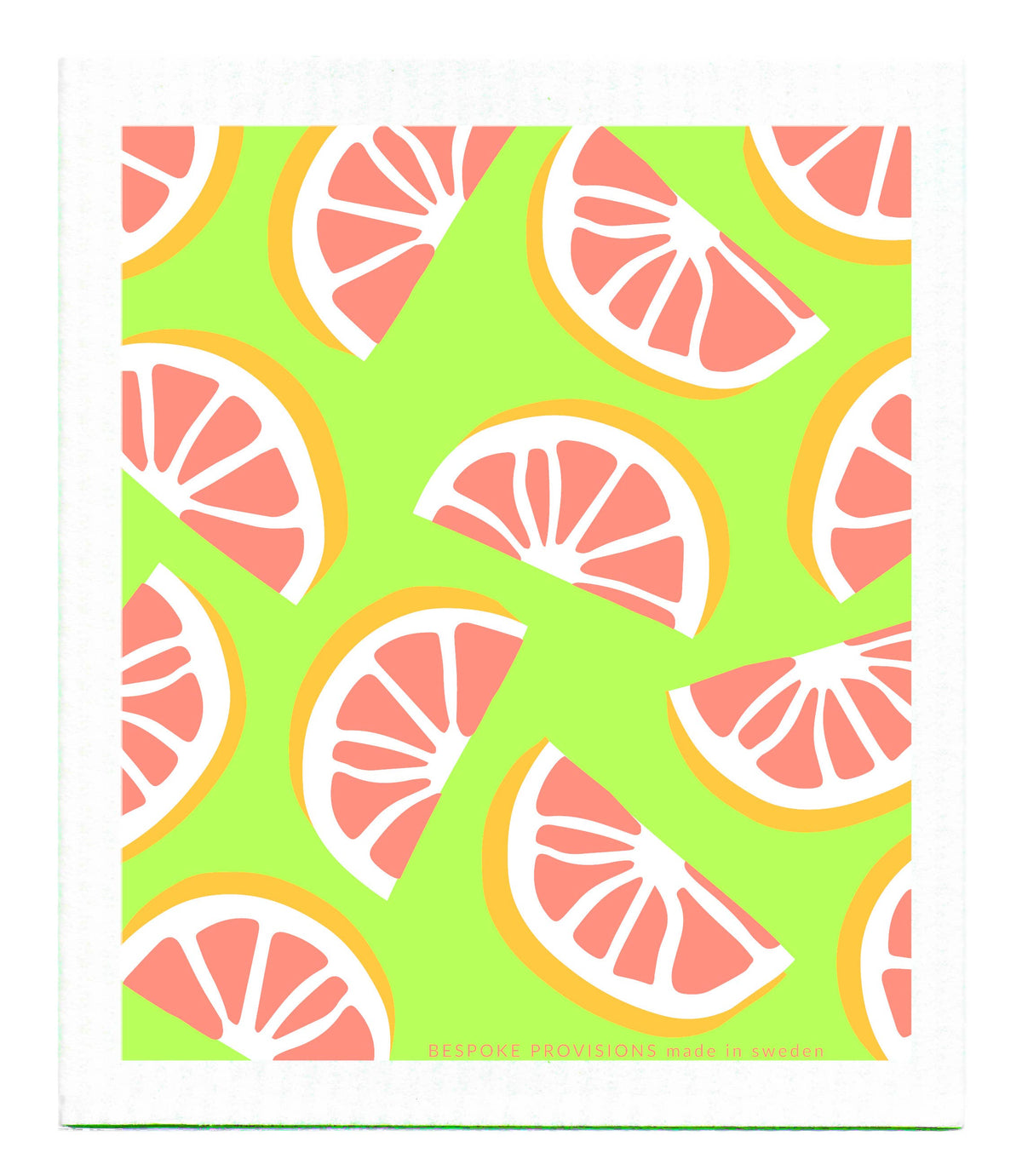 Eco Dishcloth - Pink Grapefruit