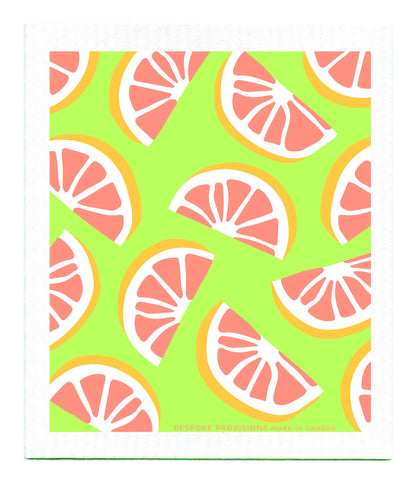 Eco Dishcloth - Pink Grapefruit