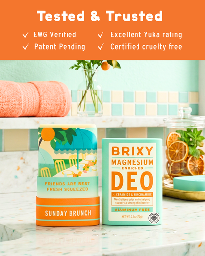 Magnesium Enriched Deo - Sunday Brunch