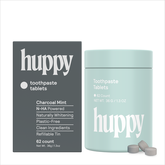 Fluoride-Free Toothpaste Tablets - Charcoal Mint