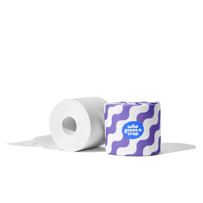 100% Recycled Toilet Paper - Single Roll