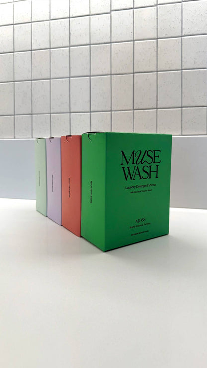 Laundry Detergent Sheets — MOSS: Bright, Botanical, Purifying
