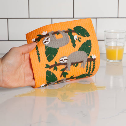Eco Dishcloth - Sloths