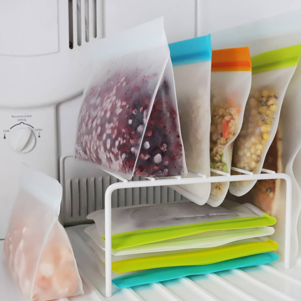 Reusable Sandwich & Snack Storage Bags (5-Pack)
